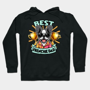 Best Frenchie Dad French Bulldog Summer Dog Dad Hoodie